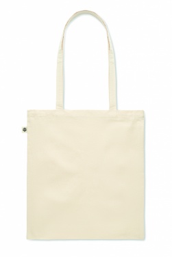 Logo trade promotional giveaways picture of: Organic cotton shopping bag