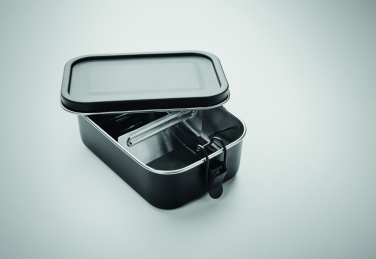 Logo trade promotional giveaways image of: Stainless steel lunchbox 750ml