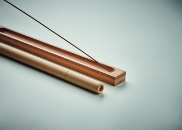 Logo trade corporate gifts picture of: Incense set in bamboo