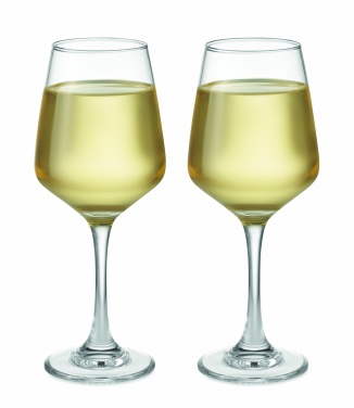 Logotrade business gifts photo of: Set of 2 wine glasses