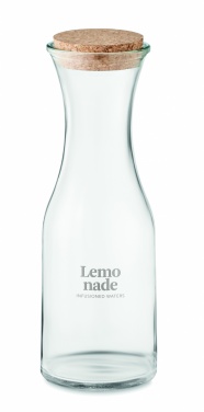 Logo trade promotional merchandise image of: Recycled glass carafe 1L