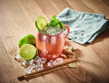 Logo trade advertising products picture of: Cocktail copper mug 400 ml