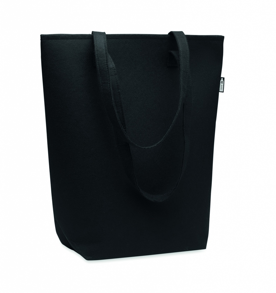 Logotrade promotional merchandise photo of: RPET felt event/shopping bag