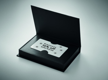 Logotrade promotional giveaways photo of: Gift card box