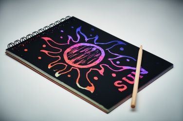 Logotrade promotional products photo of: Scratching paper notebook