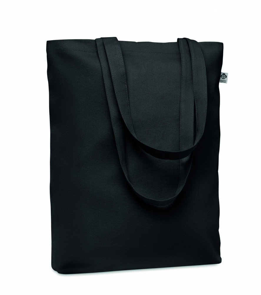 Logo trade corporate gifts picture of: Canvas shopping bag 270 gr/m²