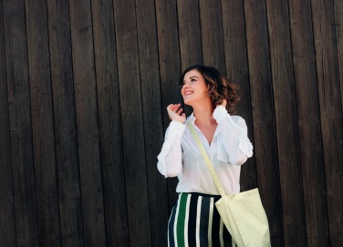 Logotrade corporate gift picture of: Cotton shopping bag 140gr/m²