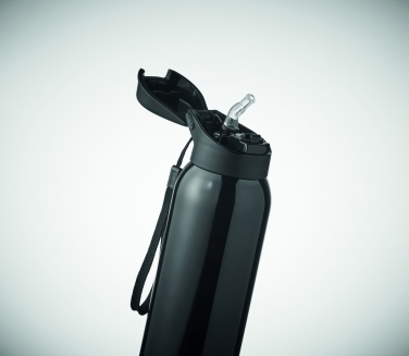 Logo trade advertising products image of: Double wall bottle 580 ml