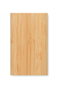 Logotrade promotional product picture of: 4000 mAh Bamboo power bank