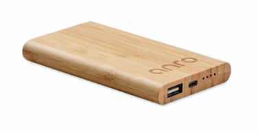 Logotrade promotional merchandise picture of: 4000 mAh Bamboo power bank