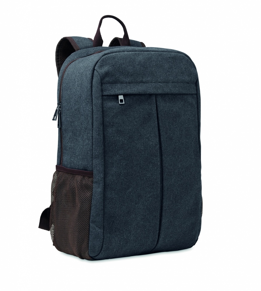 Logo trade corporate gifts picture of: Laptop backpack in canvas