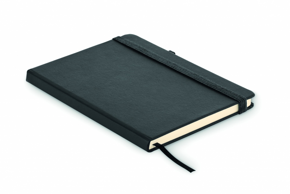 Logo trade promotional items image of: Recycled Leather A5 notebook
