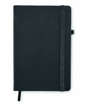 Logo trade promotional items image of: Recycled Leather A5 notebook