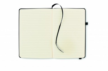 Logotrade promotional giveaways photo of: Recycled Leather A5 notebook