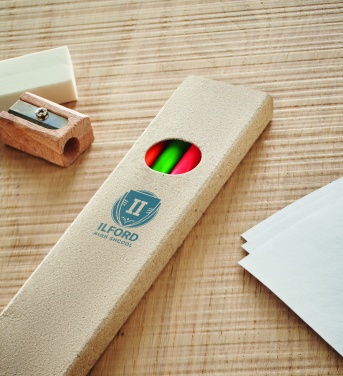 Logotrade business gifts photo of: 4 highlighter pencils in box