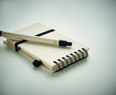 Logotrade promotional gift picture of: A6 milk carton notebook set