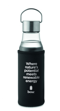 Logo trade business gift photo of: Glass bottle 500 ml