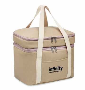 Logo trade promotional items picture of: Cooler bag canvas 320 gr/m²