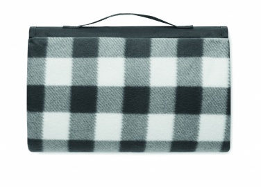 Logo trade promotional gifts picture of: RPET fleece blanket 150 gr/m²