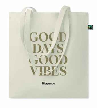 Logo trade promotional merchandise picture of: Shopping bag Fairtrade