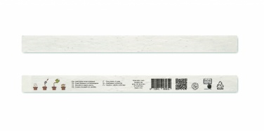 Logotrade promotional merchandise photo of: Sheet of seed paper wristbands