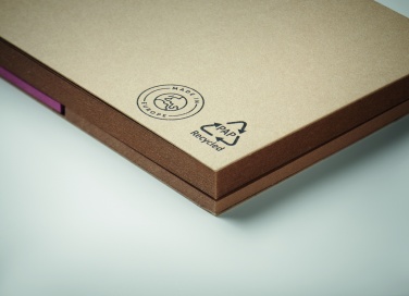 Logotrade promotional items photo of: Recycled paper memo set