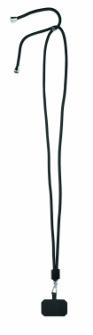 Logo trade advertising products image of: RPET Phone holder lanyard
