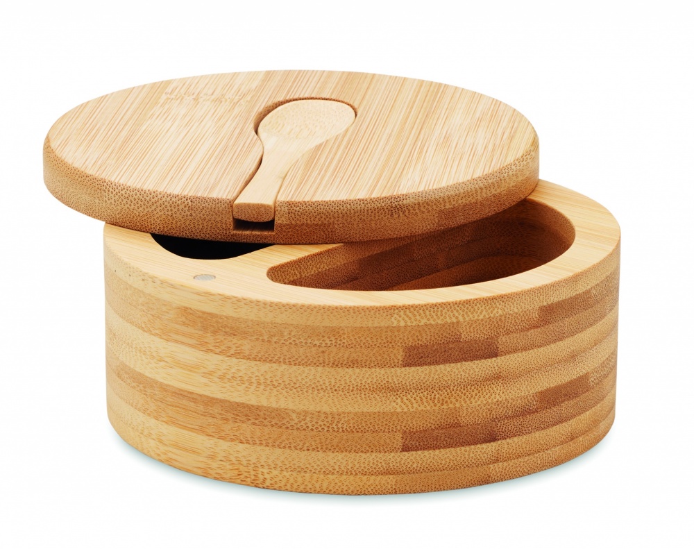Logo trade promotional giveaway photo of: Salt and pepper bamboo box