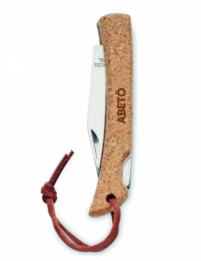 Logotrade promotional merchandise photo of: Foldable knife with cork