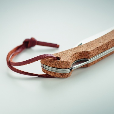 Logotrade corporate gift picture of: Foldable knife with cork