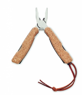 Logotrade promotional item picture of: Multi tool pocket knife cork