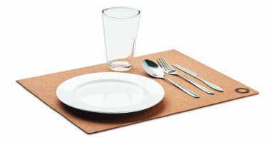 Logo trade promotional gifts picture of: Placemat in cork