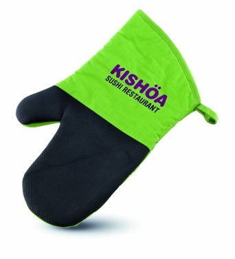 Logo trade promotional merchandise image of: Cotton oven glove