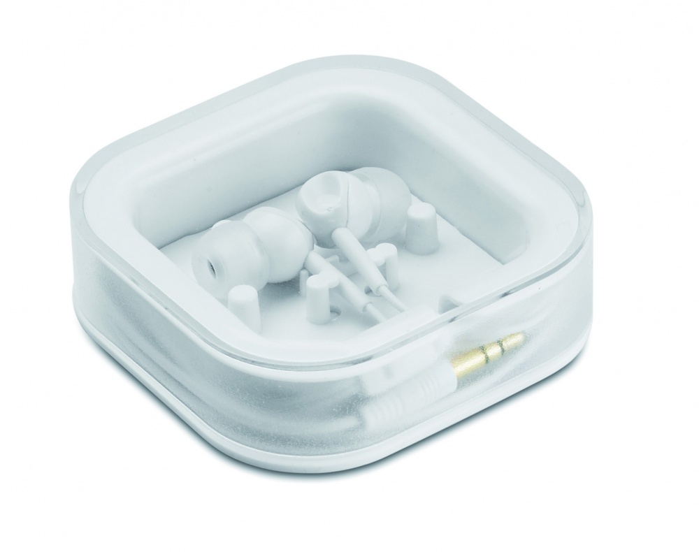 Logo trade advertising products picture of: Ear plug with silicone