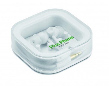 Logo trade promotional giveaway photo of: Ear plug with silicone