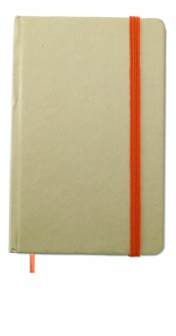 Logotrade promotional giveaways photo of: A6 recycled notebook 96 plain