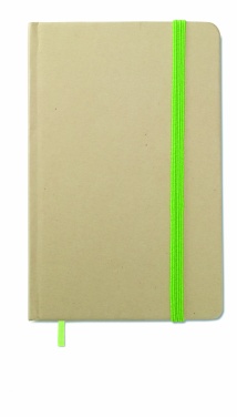 Logotrade advertising product image of: A6 recycled notebook 96 plain