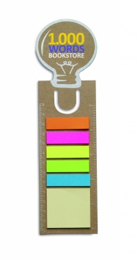 Logotrade advertising products photo of: Bookmark with sticky memo pad