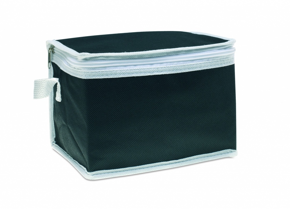 Logo trade promotional giveaways image of: Nonwoven 6 can cooler bag