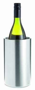 Logo trade promotional item photo of: Stainless steel bottle cooler