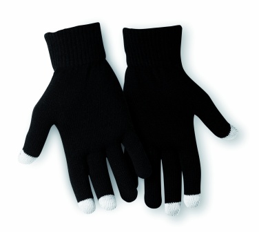 Logo trade promotional gift photo of: Tactile gloves for smartphones