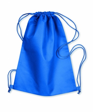 Logo trade promotional item photo of: 80gr/m² nonwoven drawstring