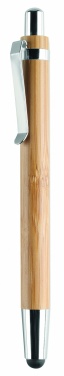 Logotrade business gift image of: Ball pen in ABS and bamboo