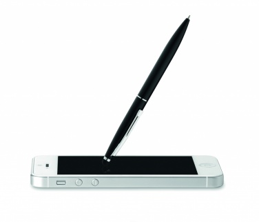 Logo trade business gift photo of: Twist type pen w stylus top