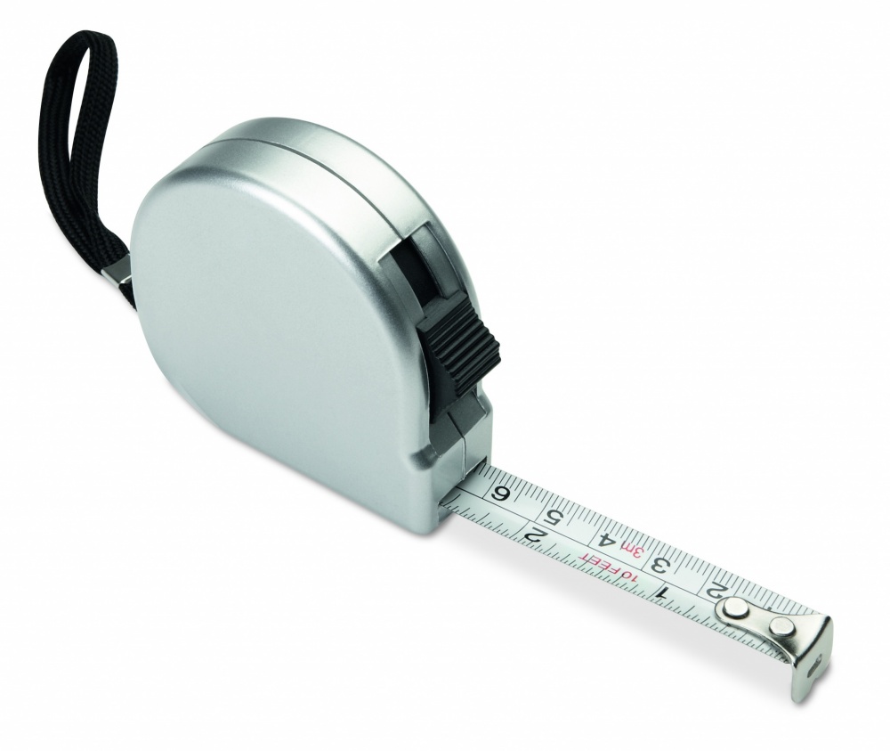 Logo trade promotional giveaways image of: Measuring tape 2m
