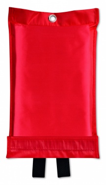 Logo trade business gift photo of: Fire blanket in pouch 100x95cm