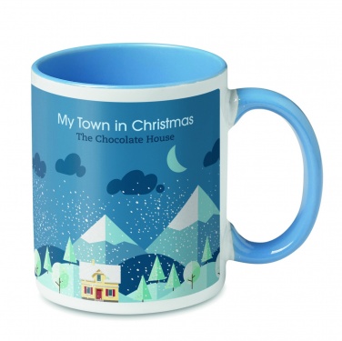 Logo trade promotional items image of: Coloured sublimation mug