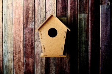 Logotrade corporate gift image of: Wooden bird house