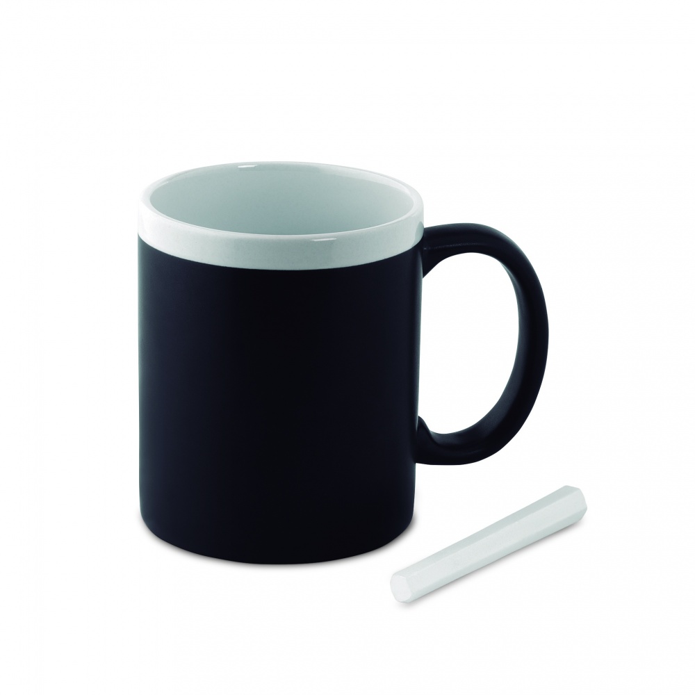 Logo trade business gifts image of: Chalk mug 300 ml