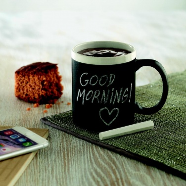 Logo trade promotional items image of: Chalk mug 300 ml